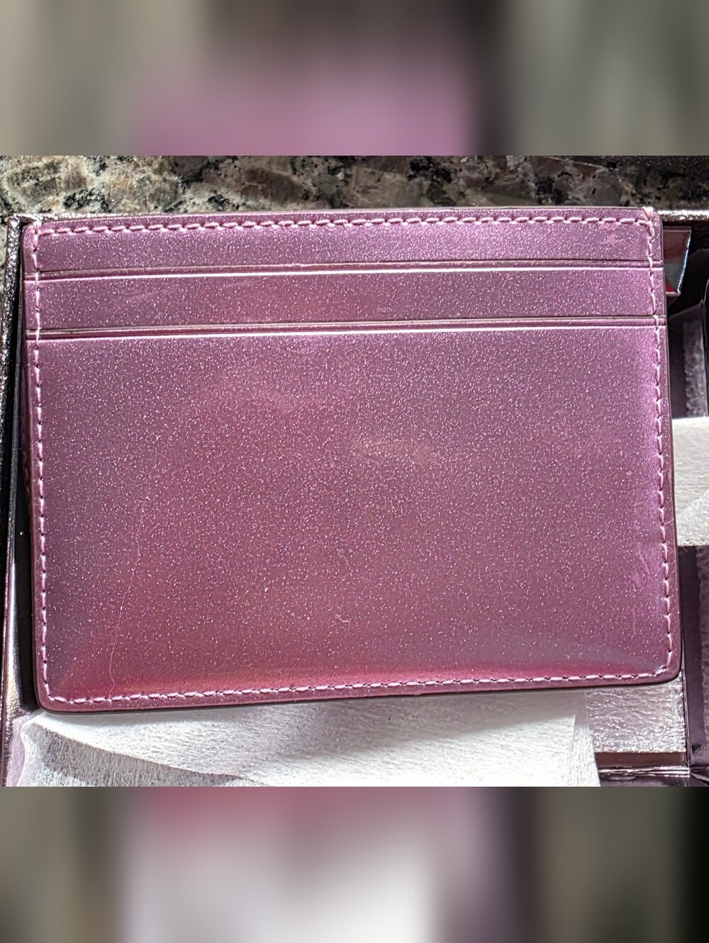 NWT Kate Spade Slim Card Holder Pink ✨️🩷 - Picture 3 of 3